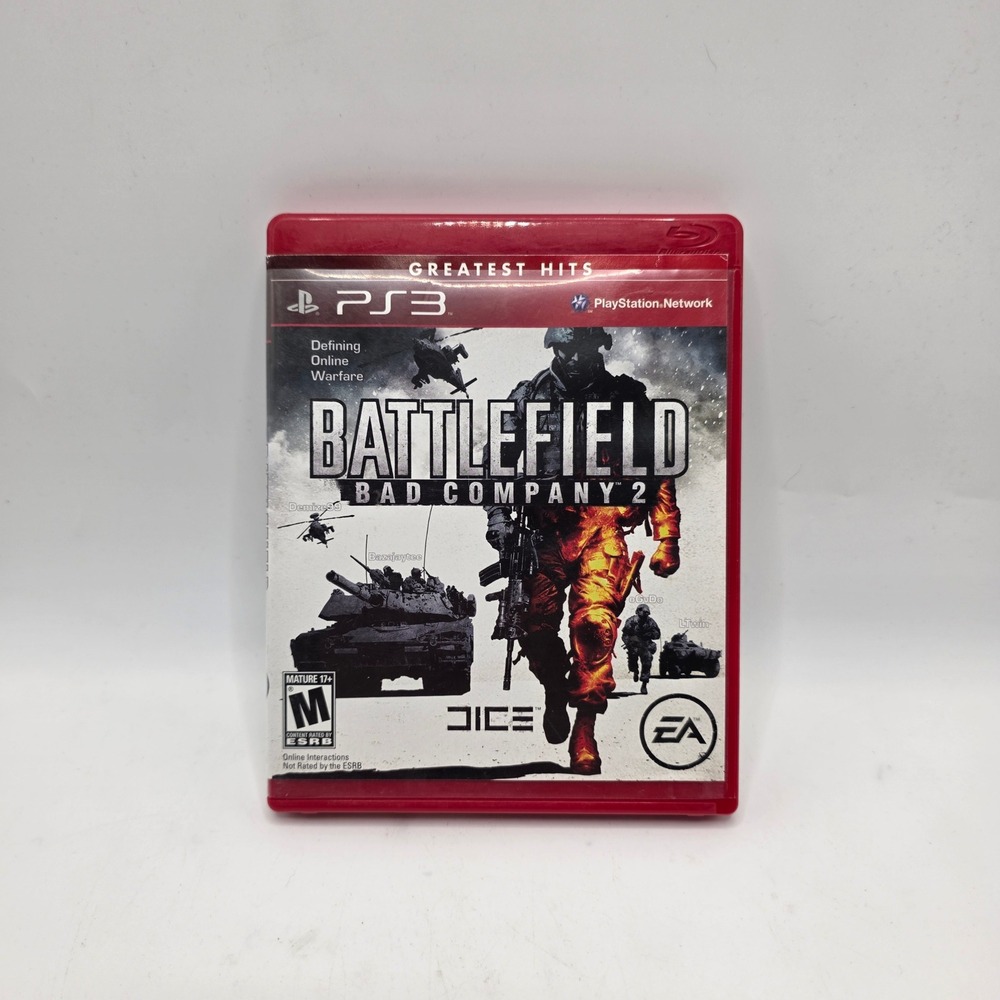 Battlefield Bad Company 2‎ PS3 Greatest Hits EA DICE Video Game